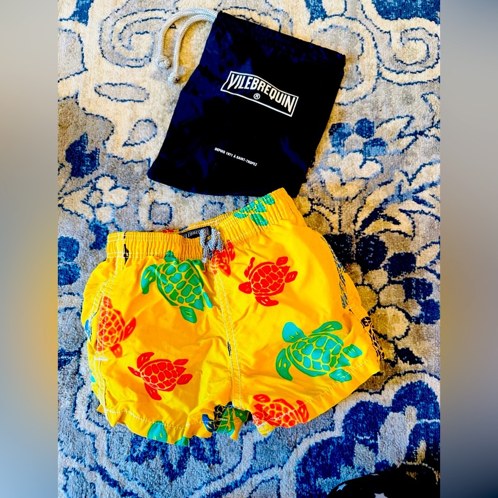 Toddler Vilebrequin swim trunks. Size 4 Ans.